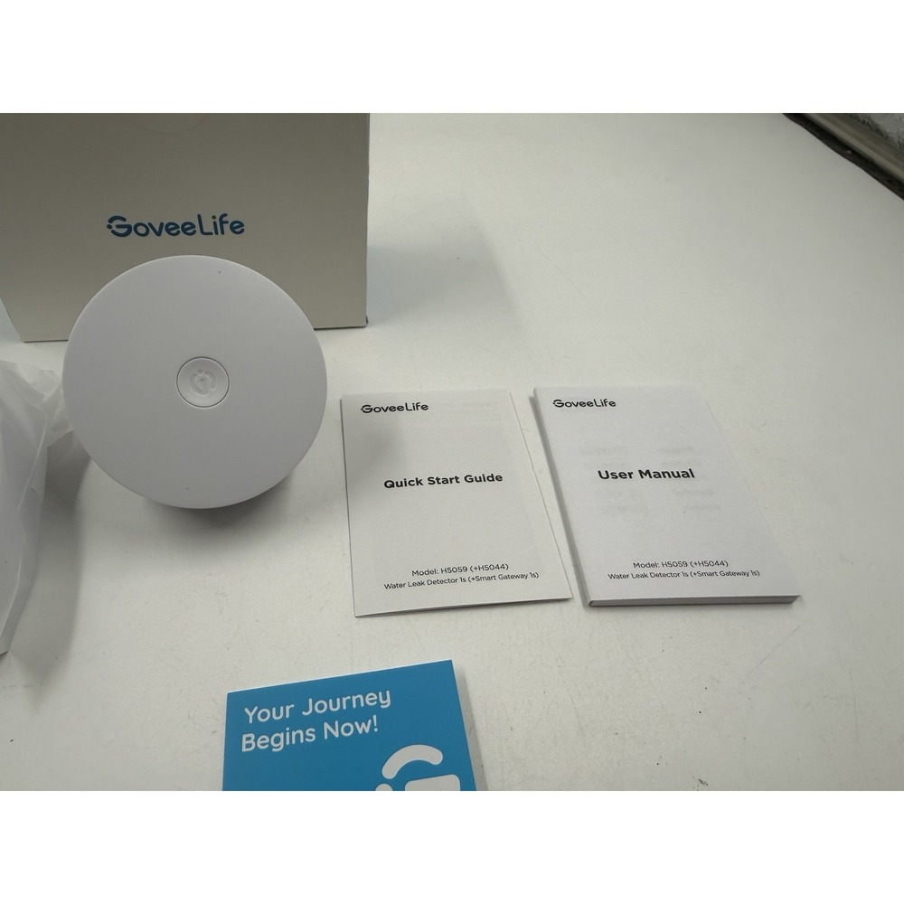 Goveelife Upgraded Smart Water Leak Detector 1S With 1804ft Ultra Long 2 Pack - Picture 4 of 12